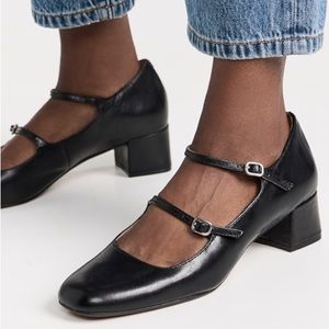 Madewell Nettie Heeled Mary Janes